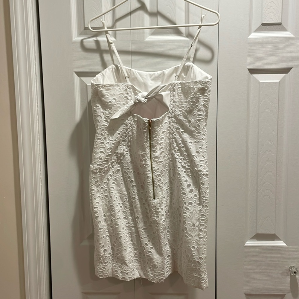 BNWT! Lilly Pulitzer white eyelet mini dress